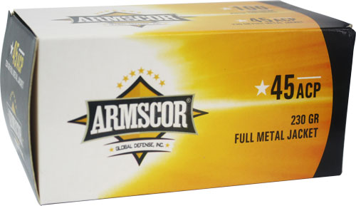 Armscor 50443 Precision Value Pack 45ACP 230gr Full Metal Jacket