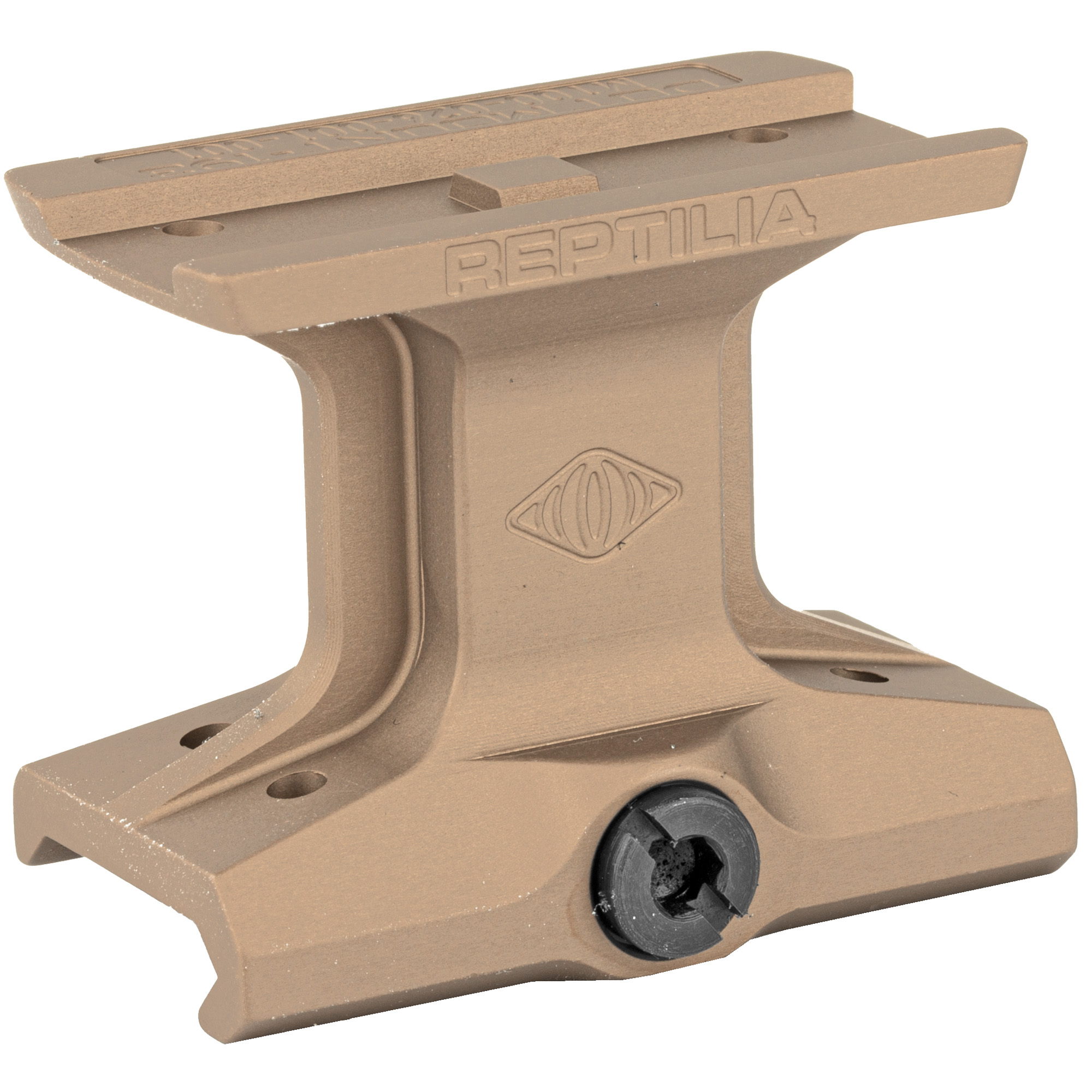 Reptilia DOT Mount, 1.93 Optical Axis Height, Fits Aimpoint Micro, Anodized Flat Dark Earth 100-038