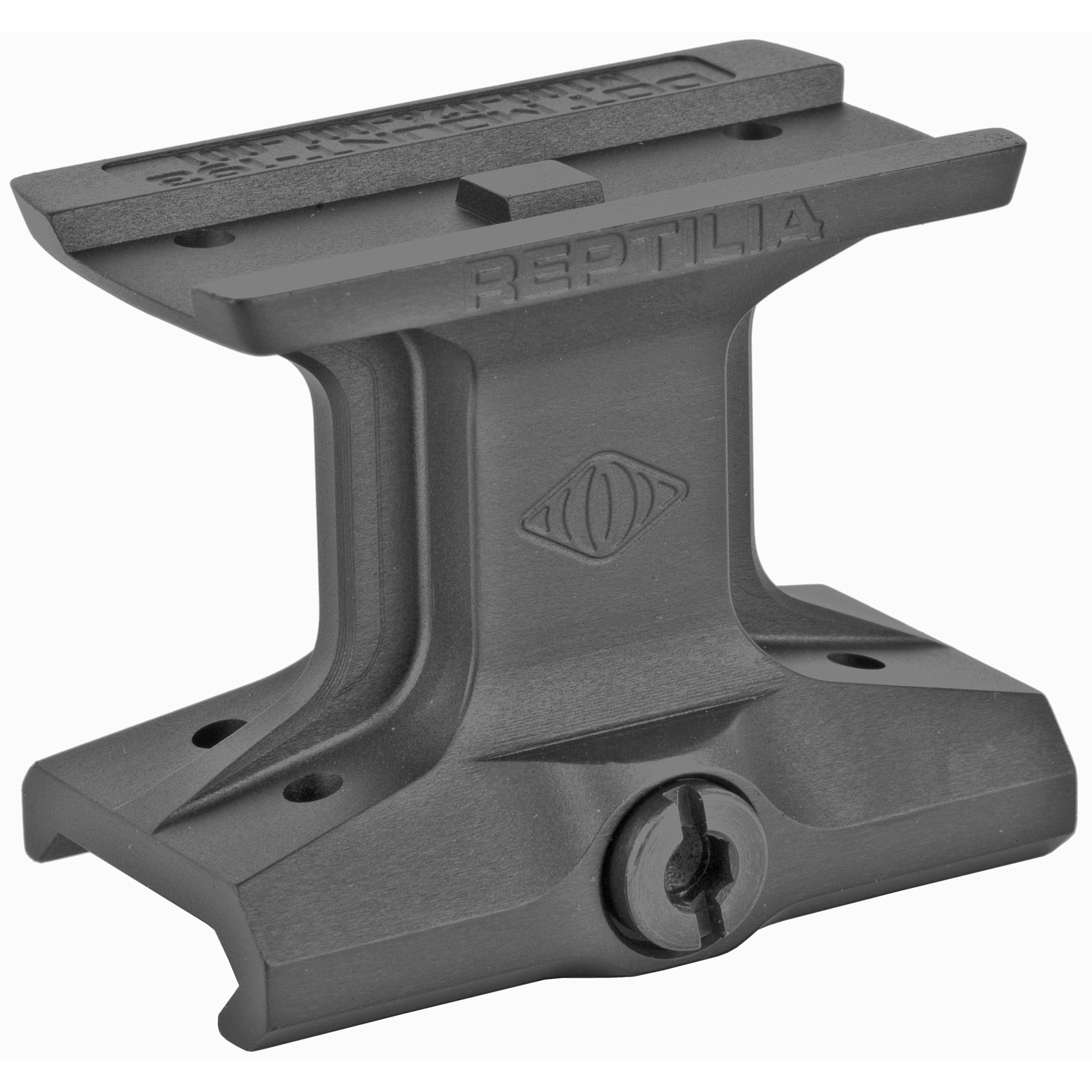 Reptilia DOT Mount, 1.93 Optical Axis Height, Fits Aimpoint Micro, Anodized Black 100-037