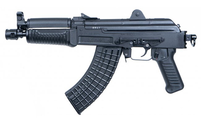 Arsenal, Inc. Arsenal SAM7K-44, Semi-automatic Pistol, AK, 7.62X39, 8.5 Hammer Forged Barrel, Matte Finish, Black, Milled Receiver, Polymer Furniture, Picatinny Rail, Ambidextrous Safety, Adjustable Sights, 5 Rounds, 1 Magazine SAM7K-44