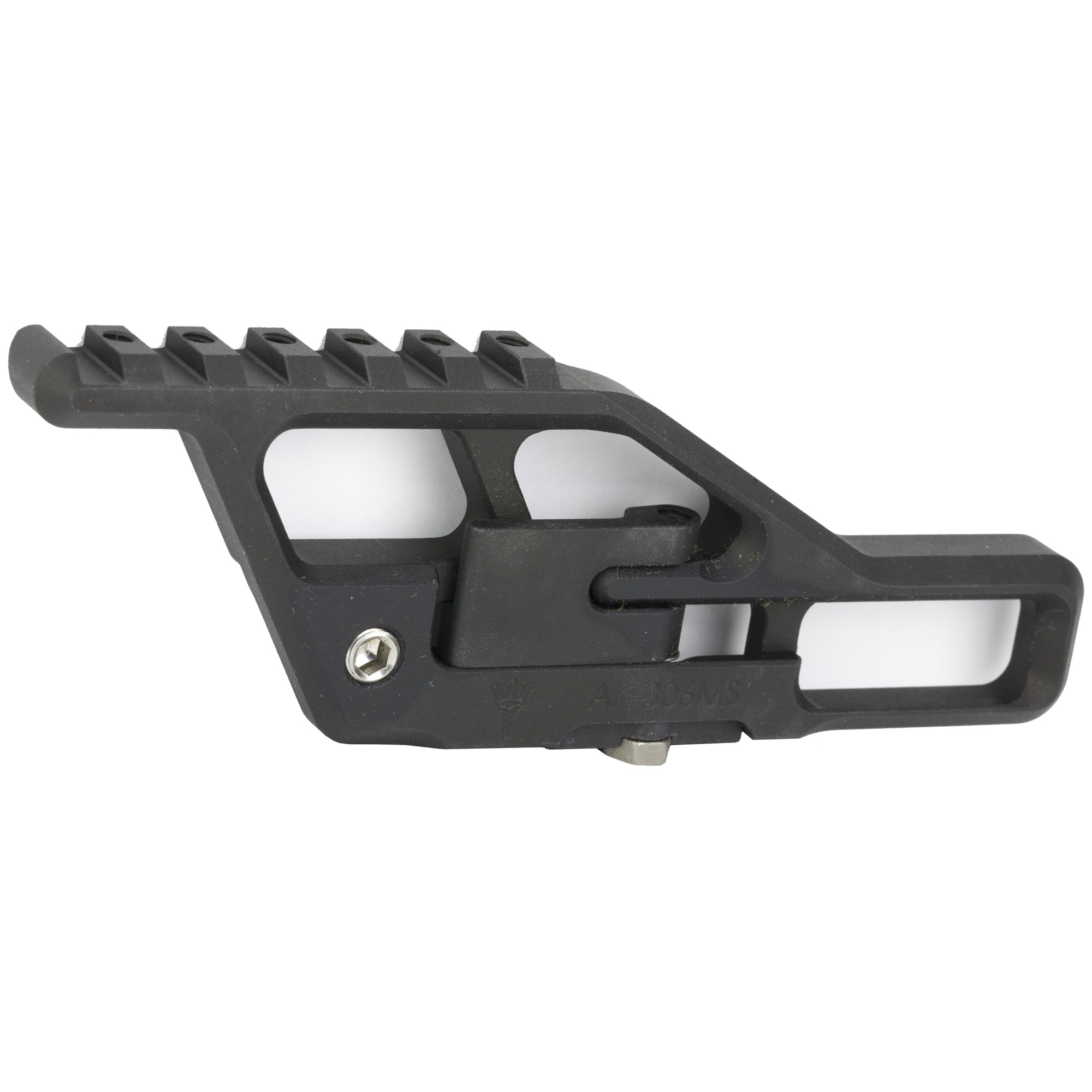 RS Regulate Yugo Front Biased Lower, Modular Side Mount, Fits Yugo/Serbian Type Rifles, Matte Finish, Black, Not Compatible with Folding Stocks AK-306MS