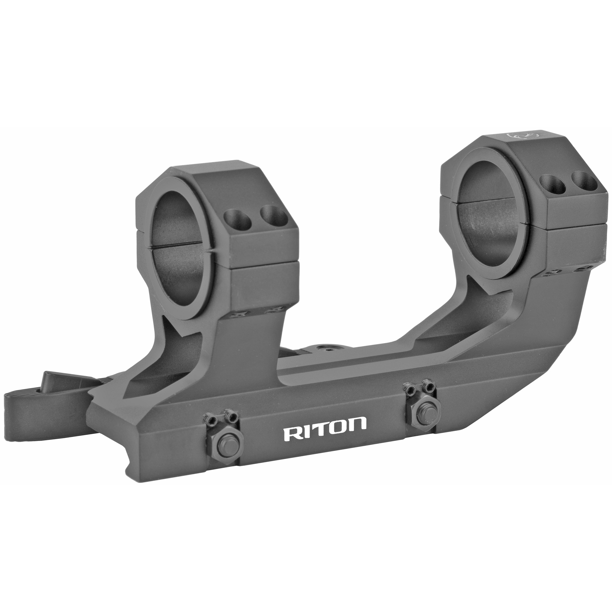 Riton Optics Mount, 30mm, Black, Quick Detach, 30mm With 1 Reducing Ring X301QD