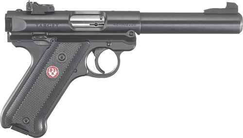 RUGER MARK IV TARGET 22LR 5.5 BULL AS BLACK PLASTIC
