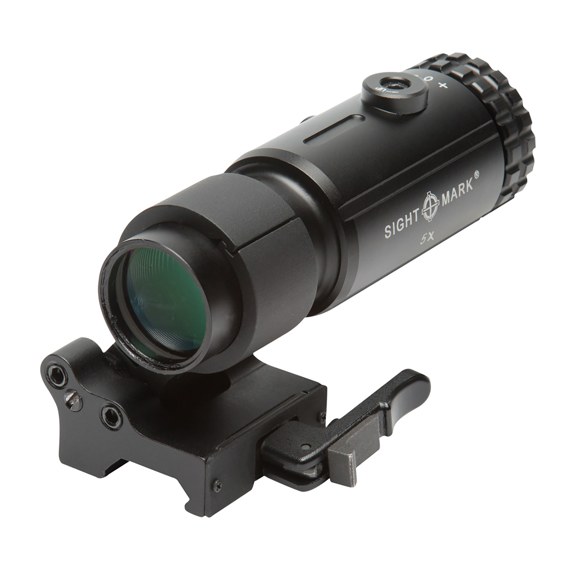 Sightmark T-5 Magnifier 5X with Flip to Side Mount, 5X Magnifier, 30mm Tube, Matte Finish, Black SM19064