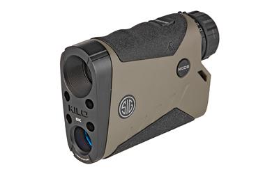 Sig Sauer KILO5K HD, Rangefinder, Monocular, 7X25mm, Flat Dark Earth, Circle with Milling Grid Reticle SOK5K705