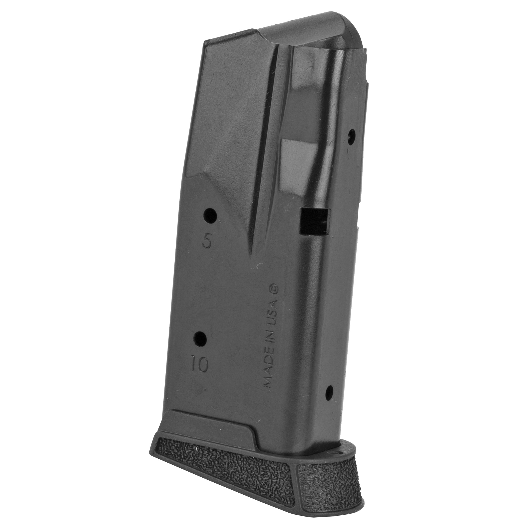 Sig Sauer Magazine 9MM, 10 Rounds, Fits P365, with Finger Extension, Steel, Black MAG-365-9-10X
