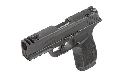 Sig Sauer P365 Macro, Striker Fired, Semi-automatic, Polymer Frame Pistol, Sub-Compact, 9MM, 3.1 Barrel, Nitron Finish, Black, XRAY3 Day/Night Sights, Optic Ready, Compensator, 17 Rounds, 2 Magazines 365XCA-9-COMP