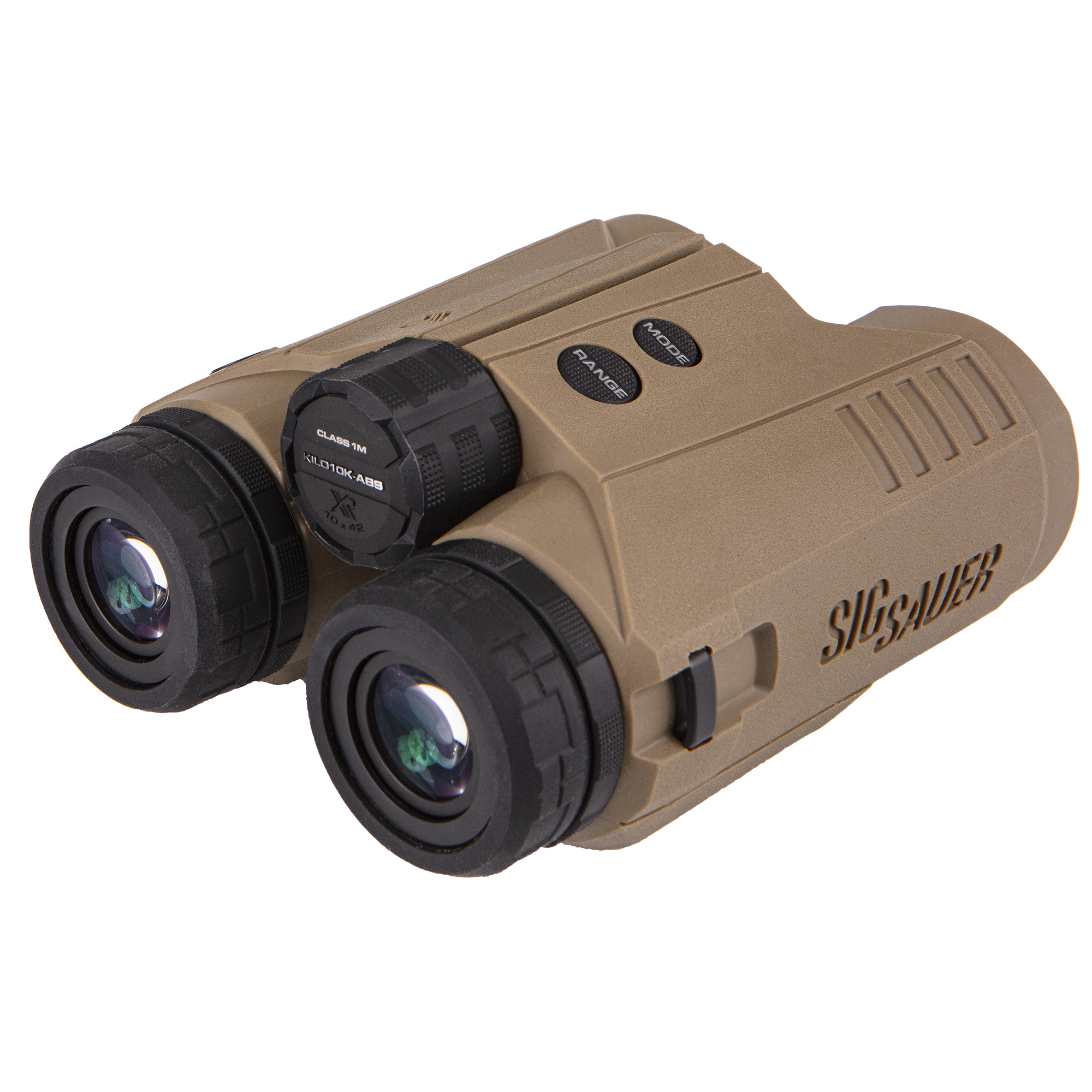 Sig Sauer KILO0 10K-ABS HD, GEN 2, Range Finding Binocular, 10X42MM, Flat Dark Earth, Circle/Duplex/Box/Milling Grid Reticles, Includes Storage Case, Neck Strap Kit, Lens Pen SOK10K12