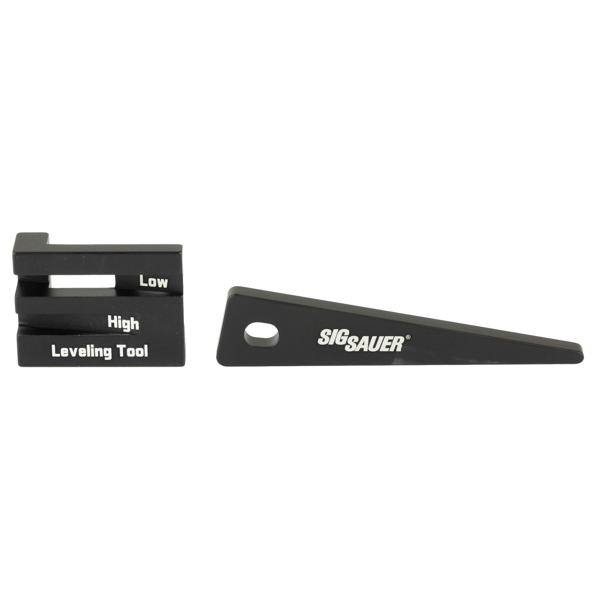 Sig Sauer Alpha6, Scope Ring Set, 34mm High, 1.12 Height, Anodized Finish, Black, Fits Picatinny SOA64003