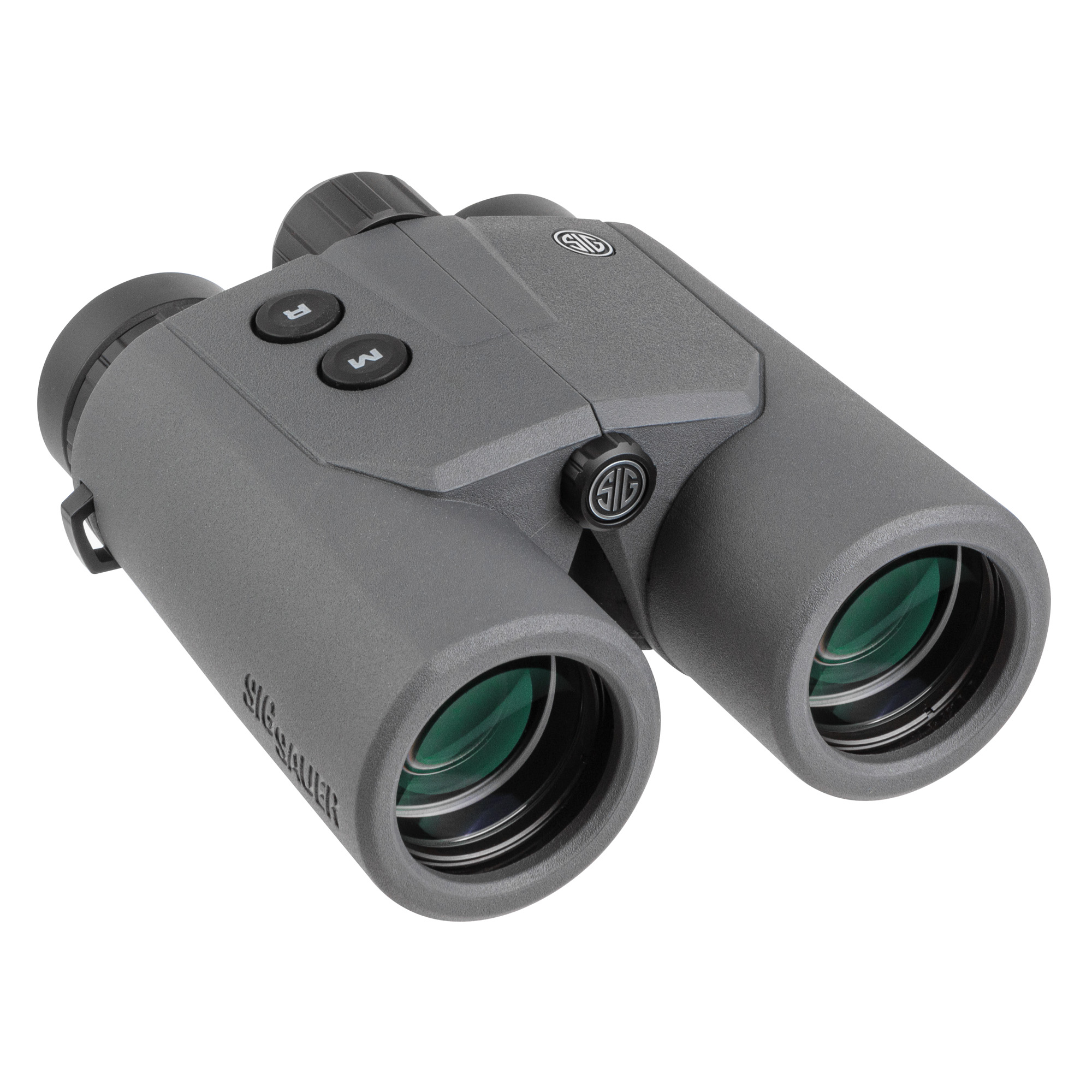 Sig Sauer CANYON, Rangefinder Binoculars, 10X42mm, Graphite, Circle Reticle, Red OLED SOKCN101
