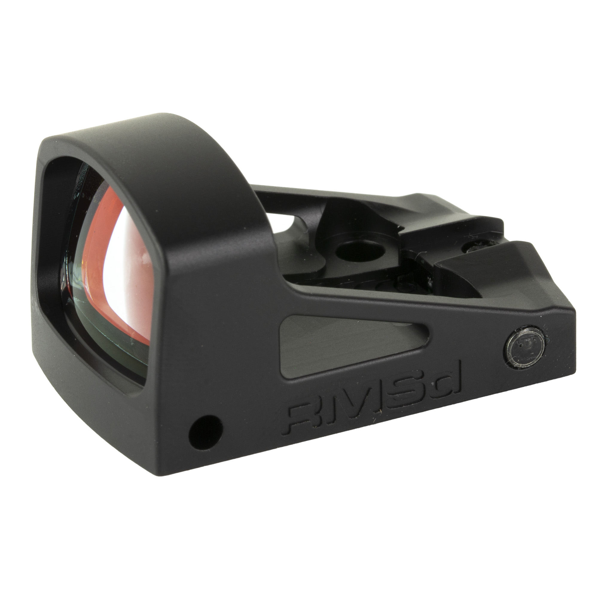 Shield Sights Reflex Mini Sight D, Red Dot Sight, Non Magnified, Fits RMS Footprint, 4MOA Dot, Black RMSD-4MOA-GLASS
