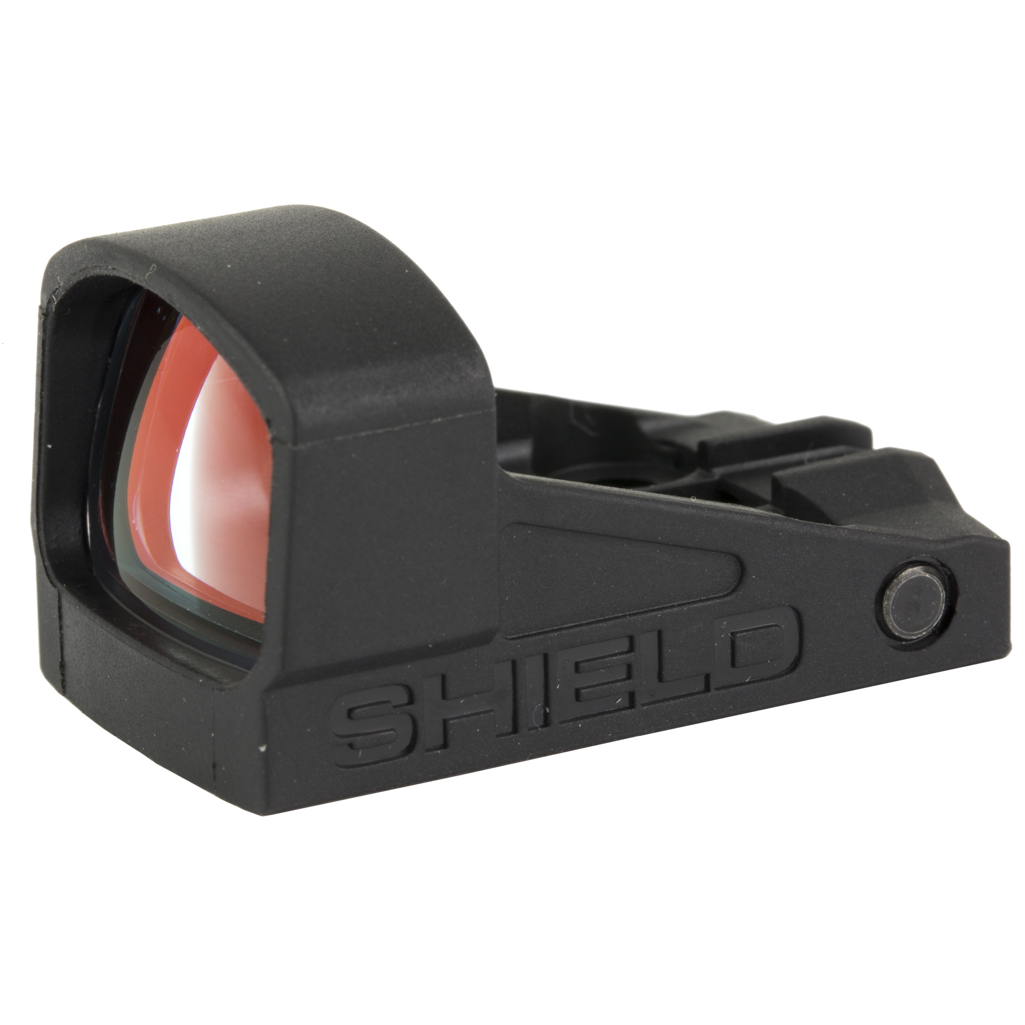 Shield Sights SHIELD Mini Sight, Compact, Glass Edition, Red Dot Sight, Non Magnified, Fits SMSc Footprint, 4MOA Dot, Black SMSC-4MOA-GLASS