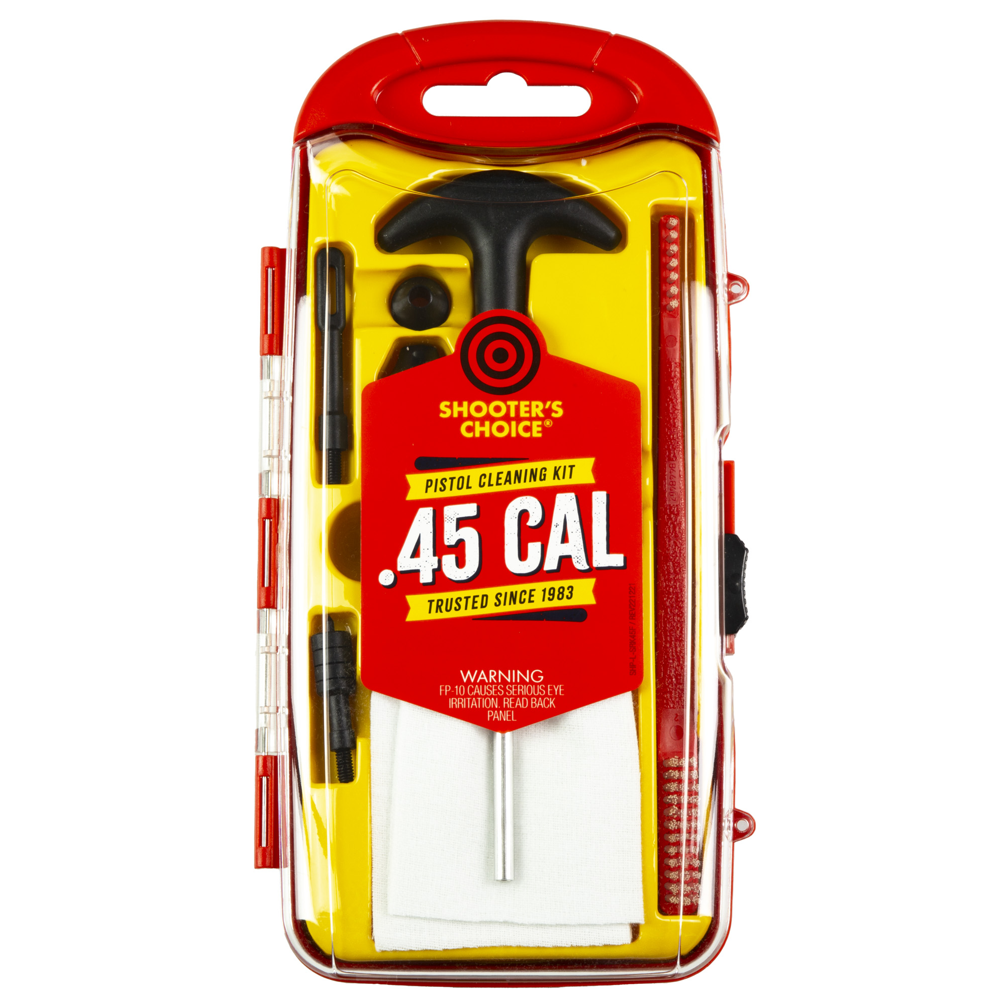 Shooter's Choice 45 Caliber Pistol Cleaning Kit SHF-SRK-45
