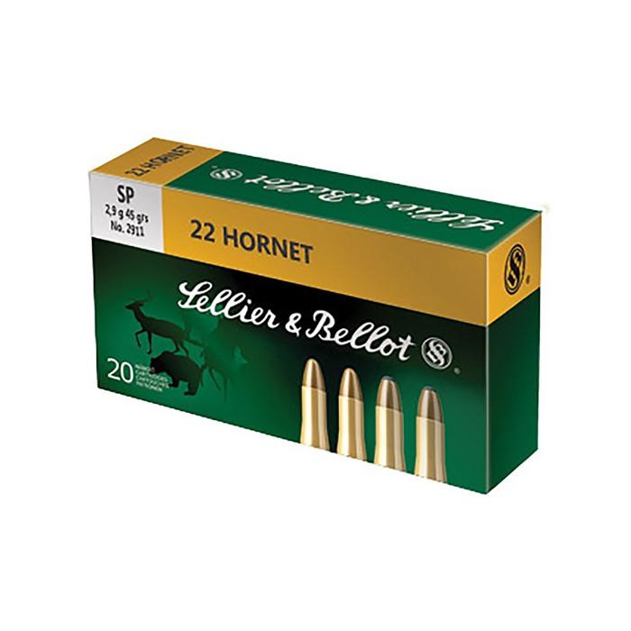 22 HORNET 45GR SP AMMO