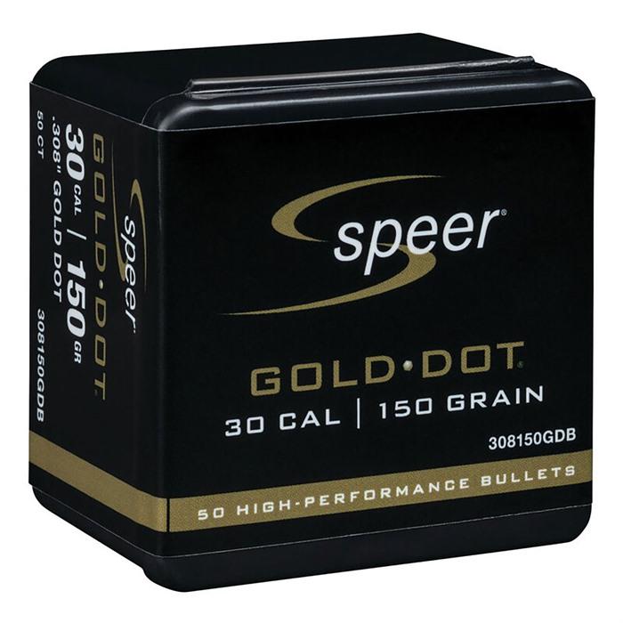 GOLD DOT 30 CALIBER (0.308'') RIFLE BULLETS