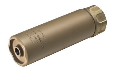 Surefire 2nd Gen SOCOM Rifle Suppressor, Mini, 5.56NATO, Dark Earth Color SOCOM556-MINI2-DE