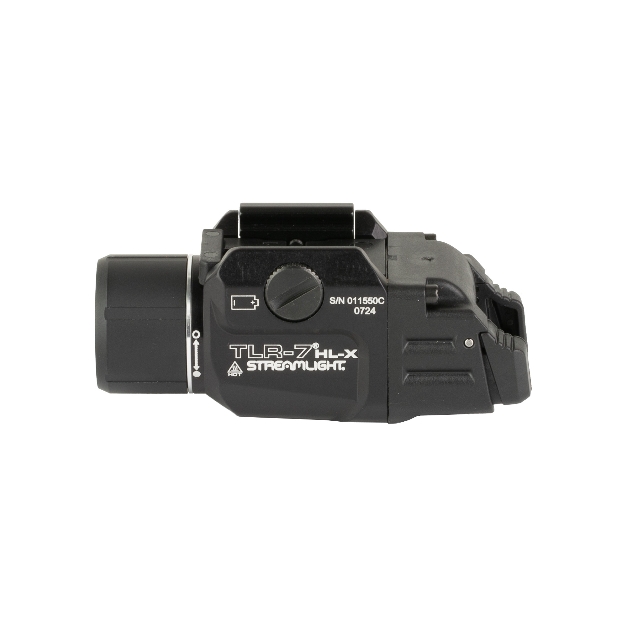 Streamlight TLR-7 HL-X USB, 1000 Lumens, 1 Hour Runtime, Multi-Fuel, Anodized Finish, Black, Includes High and Low Switch, (1) SL-B9 Rechargeable Battery, USB Charging Cable, Multitool and Key Kit 69458