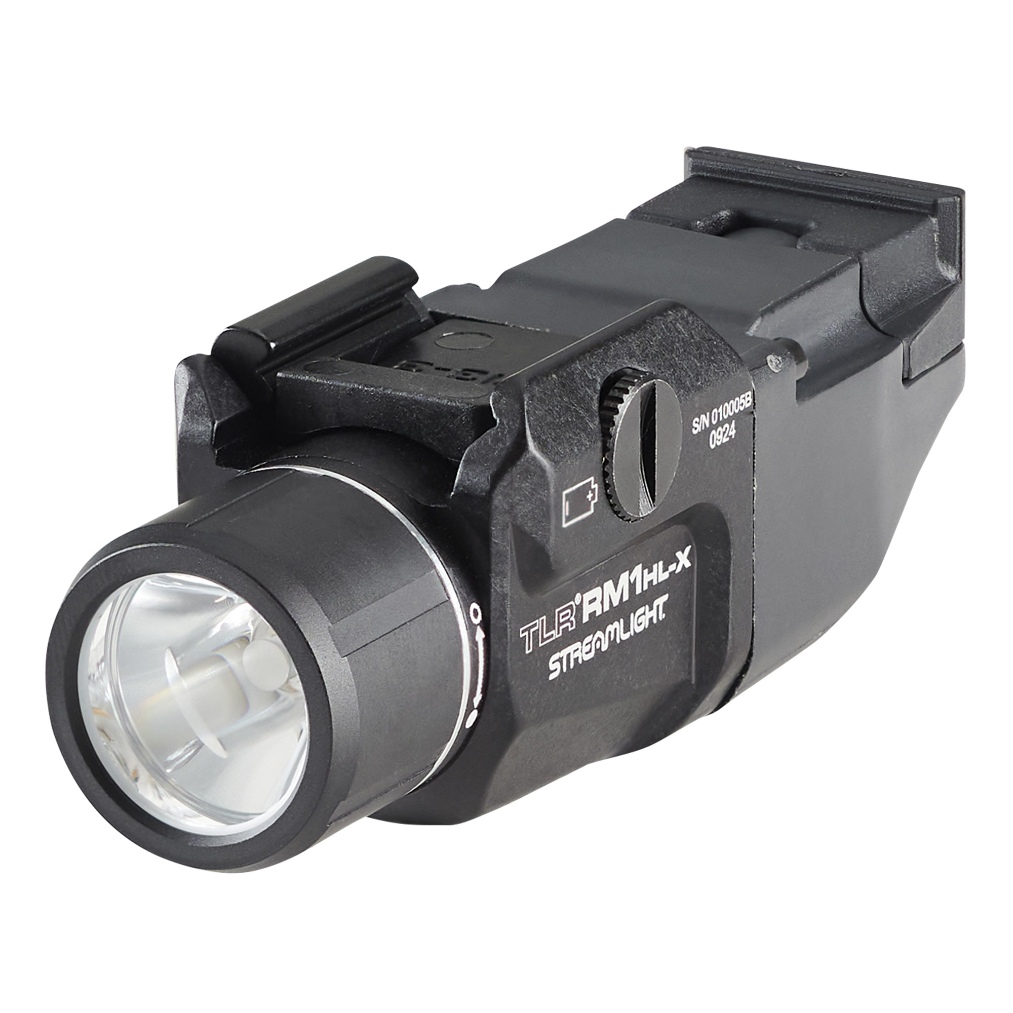 Streamlight TLR RM 1 HL-X, Weaponlight, 1,000 Lumens, 22,000 Candela, Black, Includes Key Kit, (1) SL-B9 Battery Pack, and USB-C Cord 69484