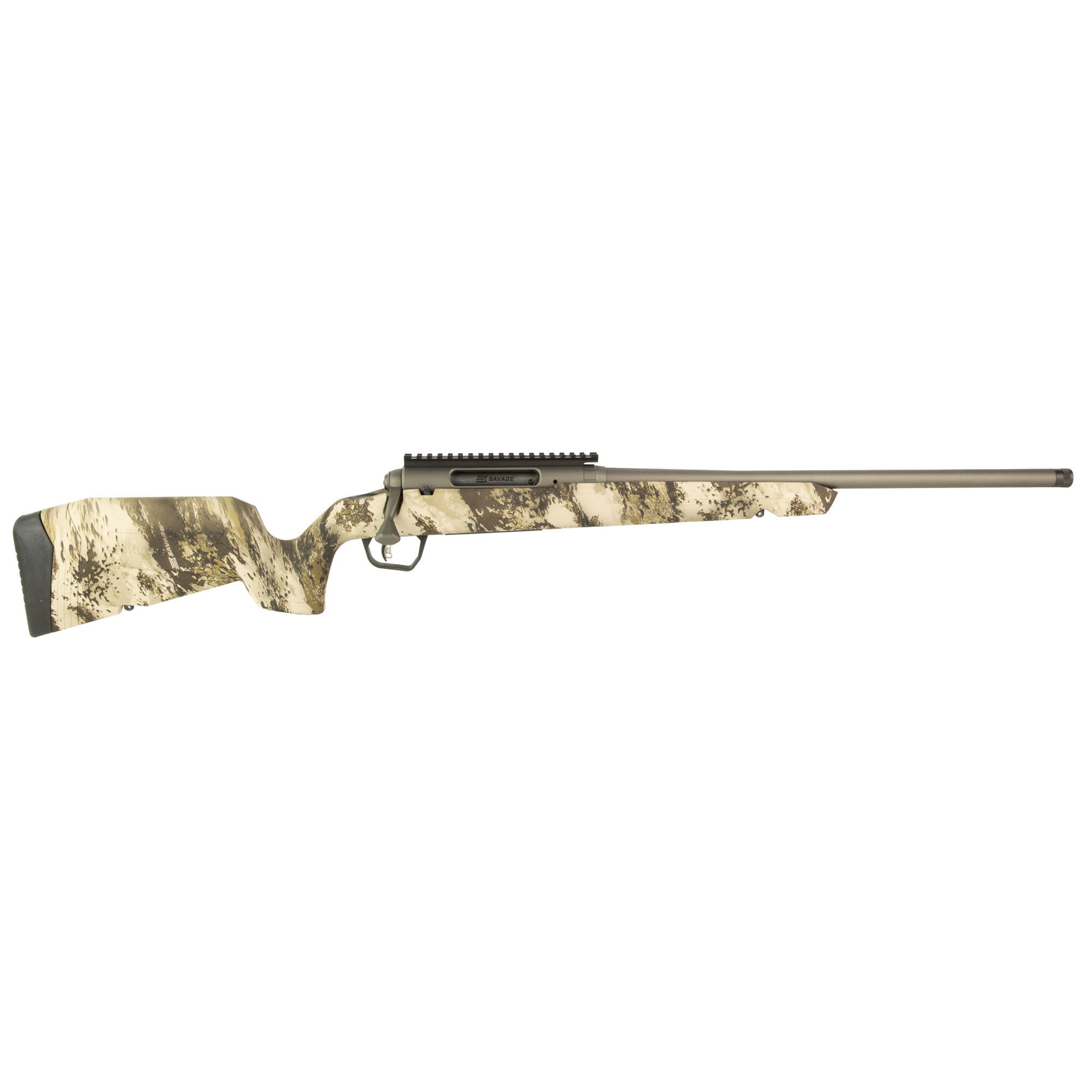 Savage Arms Axis II Pro, Bolt Action Rifle, 30-06 Springfield, 20 Threaded Barrel, Cerakote Finish, Flat Dark Earth, Western Camo Synthetic Stock, 1 Magazine, 4 Rounds 32325