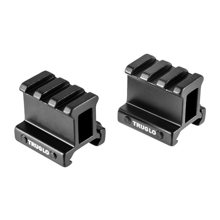 1'' 2 PIECE PICATINNY RISER MOUNT