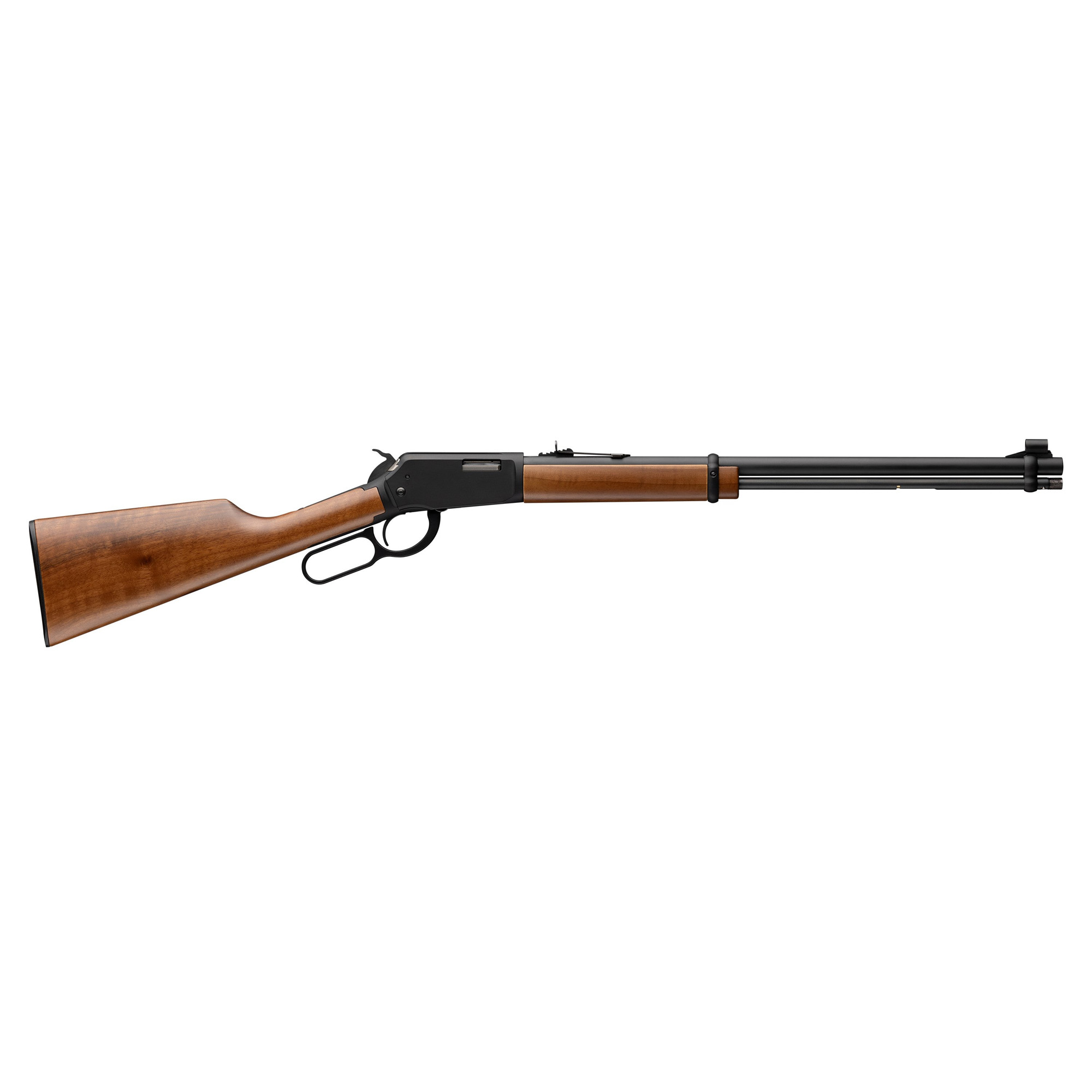 Winchester Repeating Arms Ranger, Lever Action Rifle, 22 LR, 20.5 Barrel, Matte Finish, Black, Grade 1 Wood Stock, Adjustable Rear Sight, Hooded Front Sight, 15 Rounds, Right Hand 524200102