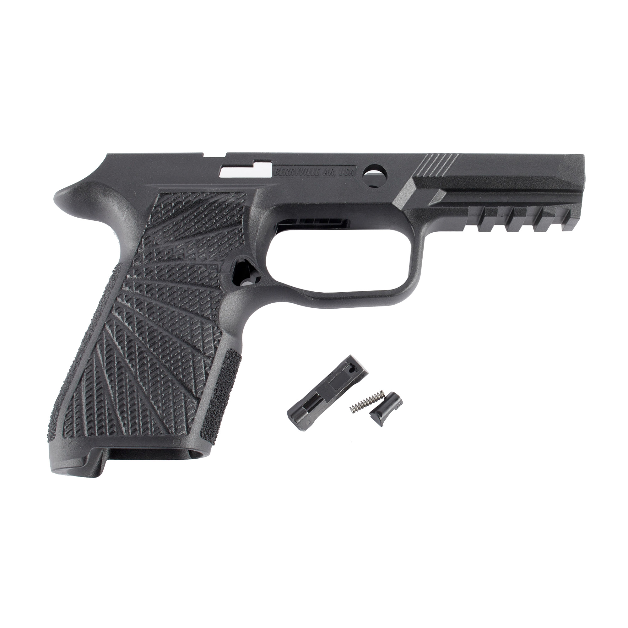 Wilson Combat Grip Module, Compact, Fits Sig P320, No Manual Safety, Black 320-CCSB