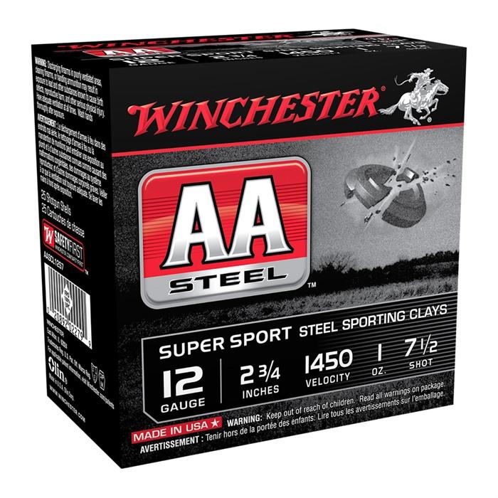 AA STEEL TARGET SPORTING CLAYS 12 GAUGE AMMO