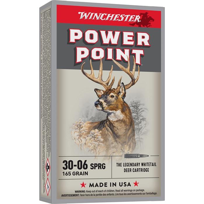 POWER POINT 30-06 SPRINGFIELD RIFLE AMMO
