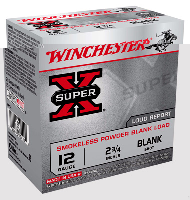 WINCHESTER BLANKS 12GA 2.75 SMOKELESS 25RD 10BX/CS