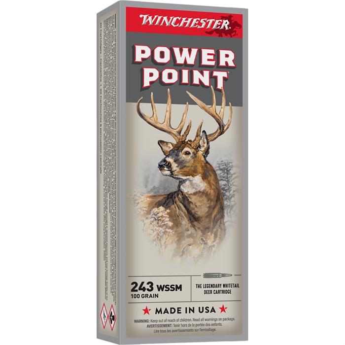 SUPER-X AMMO 243 WSSM 100GR POWER-POINT