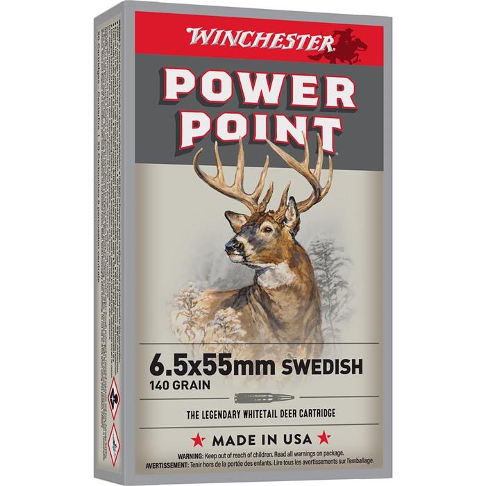 SUPER-X AMMO 6.5X55MM SWEDISH MAUSER 140GR SP