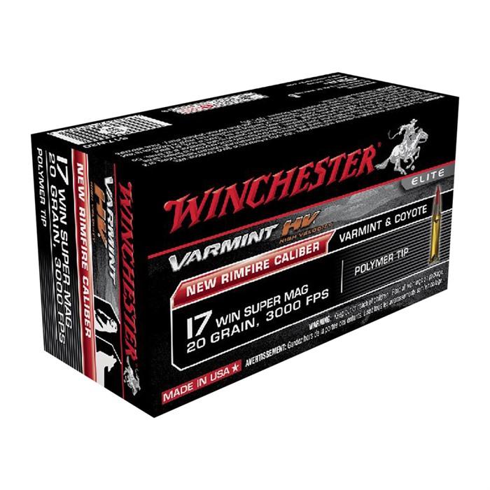 VARMINT HIGH VELOCITY 17 WINCHESTER SUPER MAGNUM AMMO