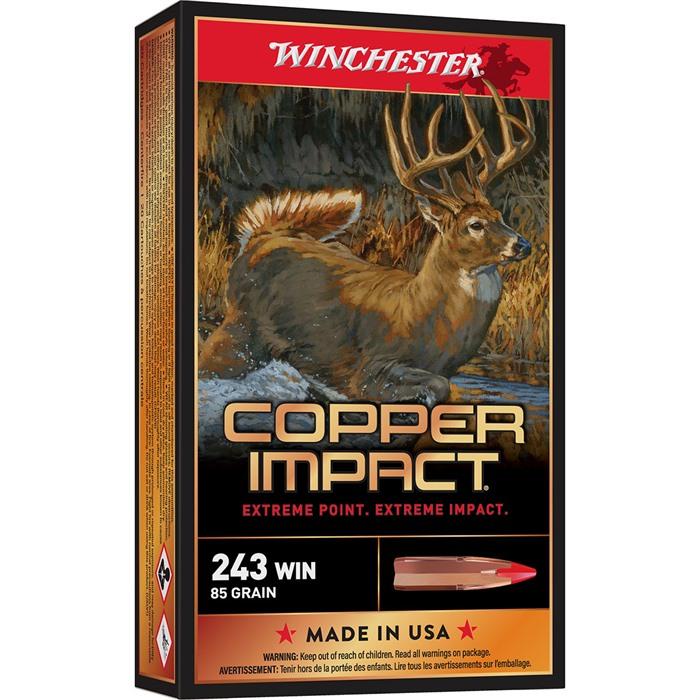 COPPER IMPACT 243 WINCHESTER AMMO