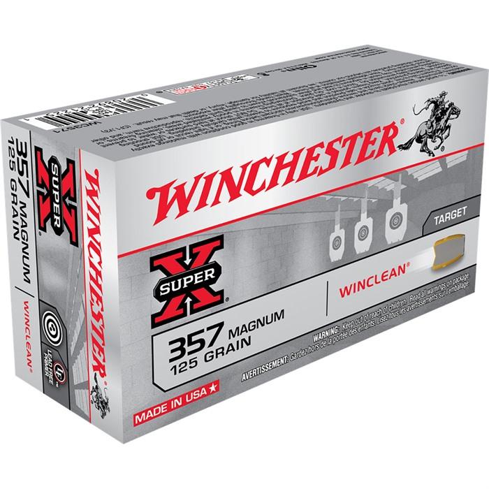 WINCLEAN AMMO 357 MAGNUM 125GR JSP
