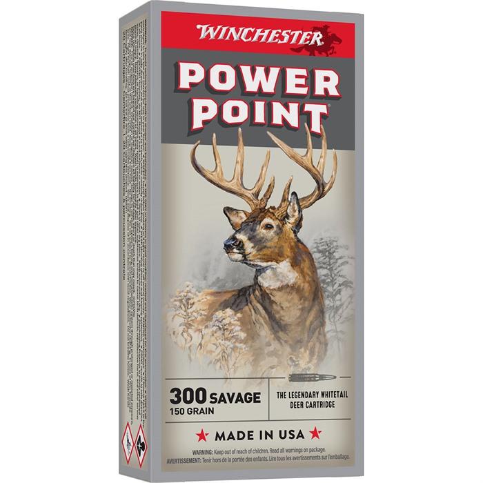 SUPER-X AMMO 300 SAVAGE 150GR POWER-POINT