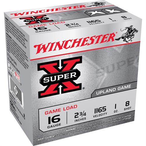 SUPER-X GAME LOAD 16 GAUGE SHOTGUN AMMO