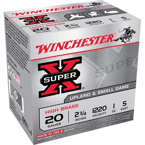 SUPER-X HIGH BRASS 20 GAUGE SHOTGUN AMMO