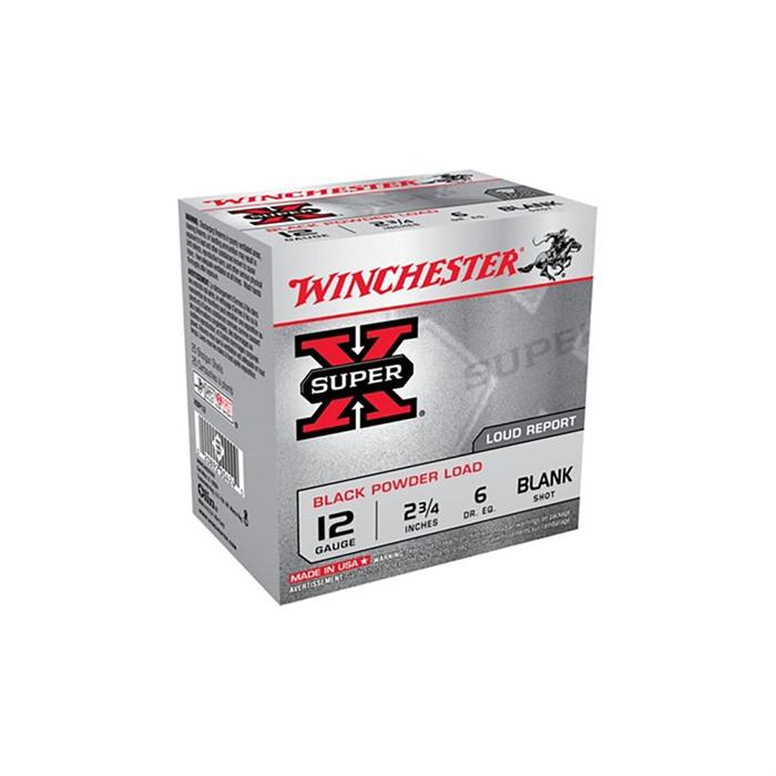 SUPER X BLACK POWDER BLANK 12 GAUGE AMMO