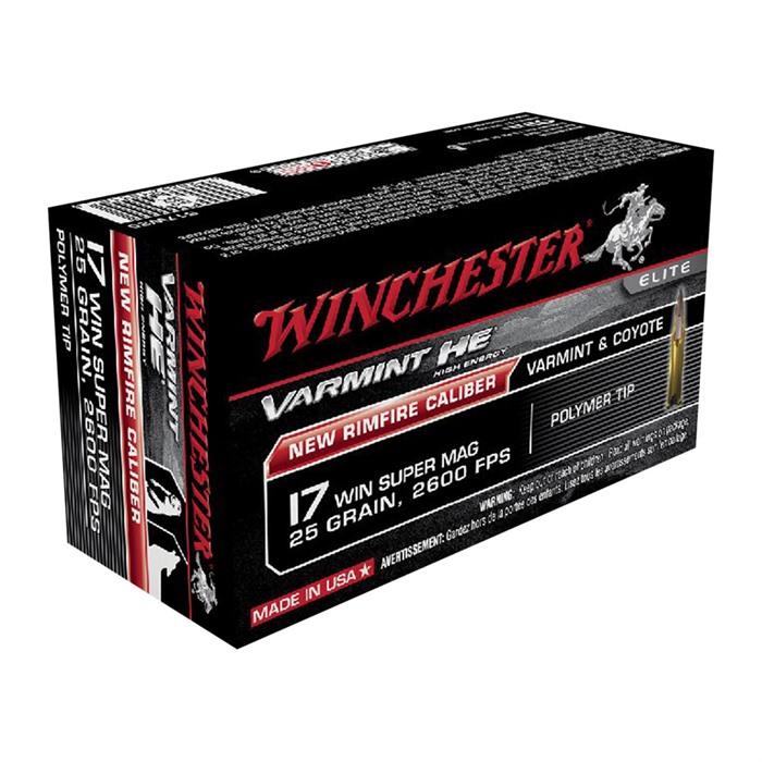 VARMINT HIGH ENERGY 17 WINCHESTER SUPER MAGNUM AMMO
