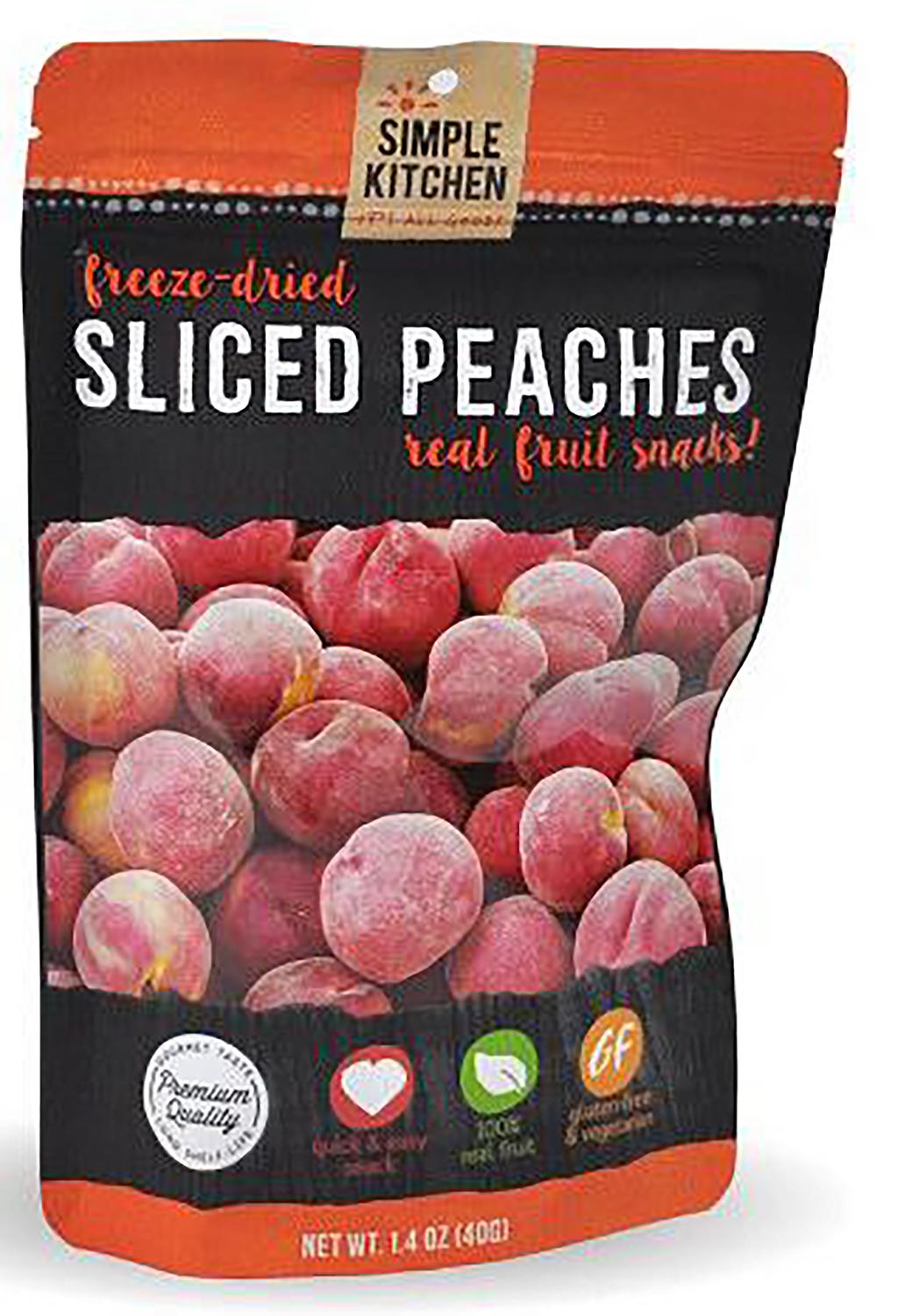 ReadyWise SK05008 Simple Kitchen Freeze Dried Fruit Peaches 1 Ser