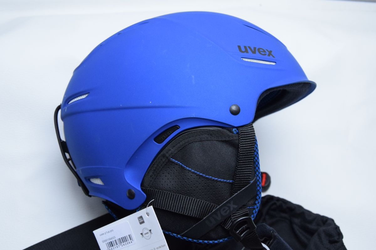 Casque de ski Uvex Jimm Liteblue mat Campsider