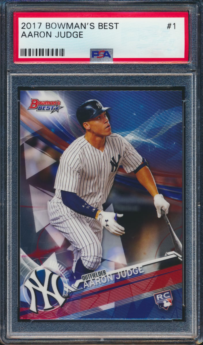 Aaron Judge 2017 Bowman's Best Baseball