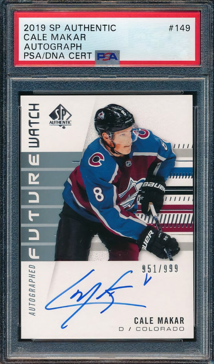 Cale Makar - 2019 SP Authentic Hockey