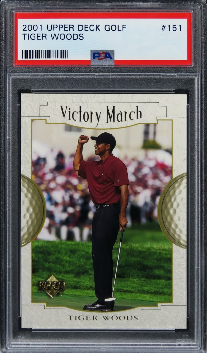 Tiger Woods - 2001 Upper Deck Golf