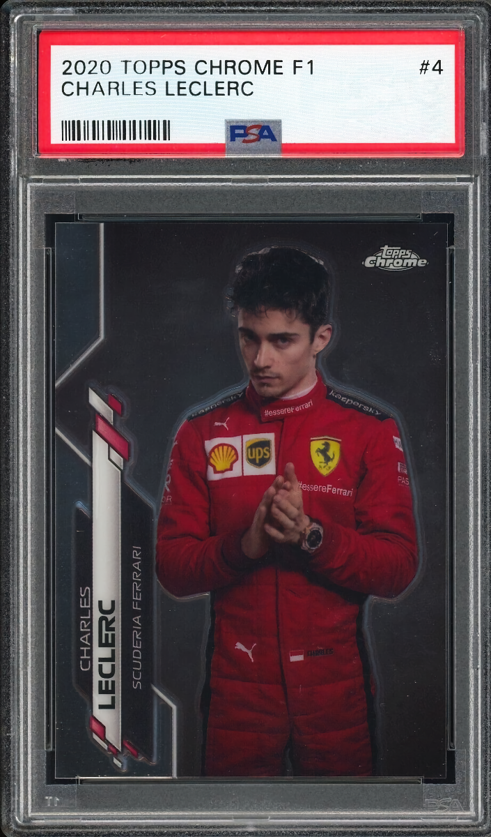 Charles Leclerc - 2020 Topps Chrome F1 Racing