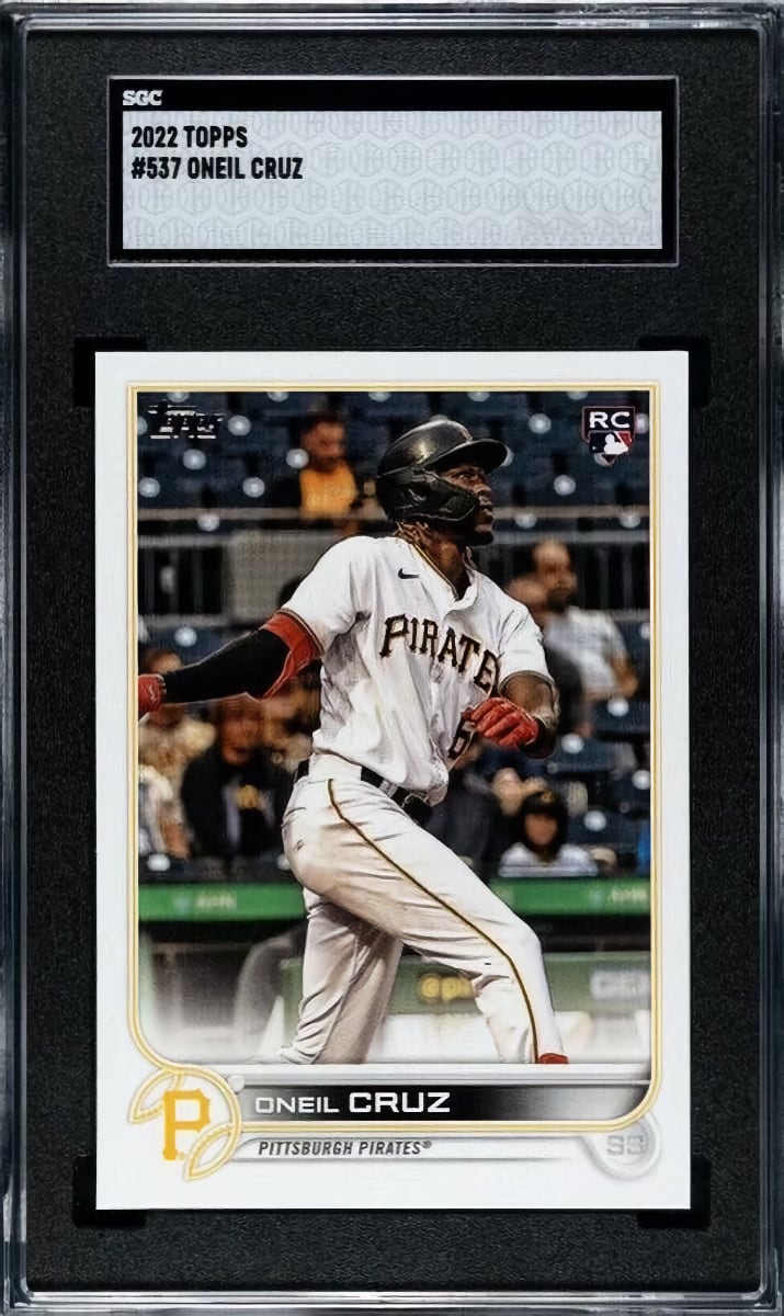 2022 Oneil Cruz Topps Baseball #537