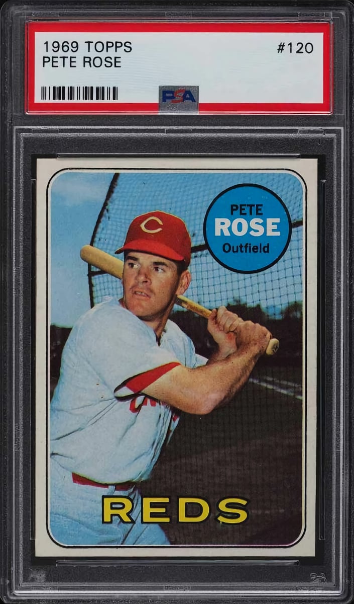 Pete Rose 1969 Topps Baseball