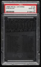1998 Metal Universe Basketball Checklist #125