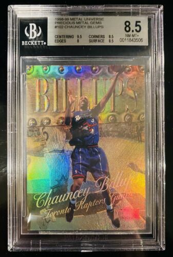 1998 Metal Universe Basketball Precious Metal Gems Chauncey Billups #102