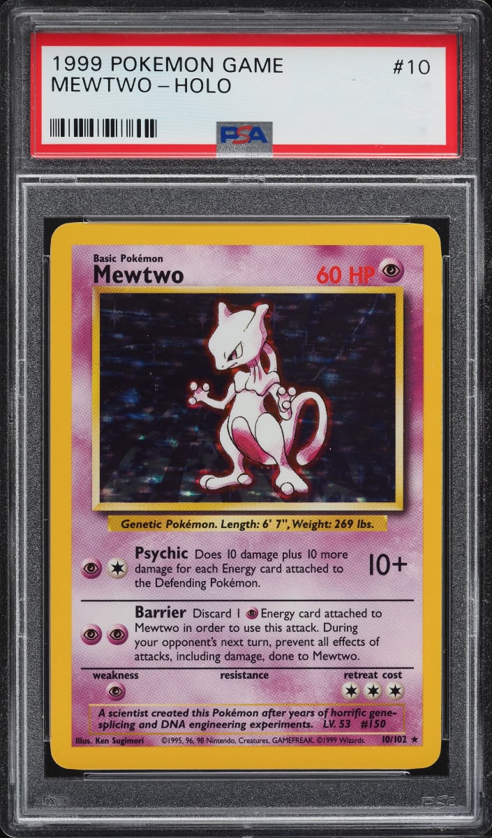 Mewtwo - 1999 Pokemon Base Set